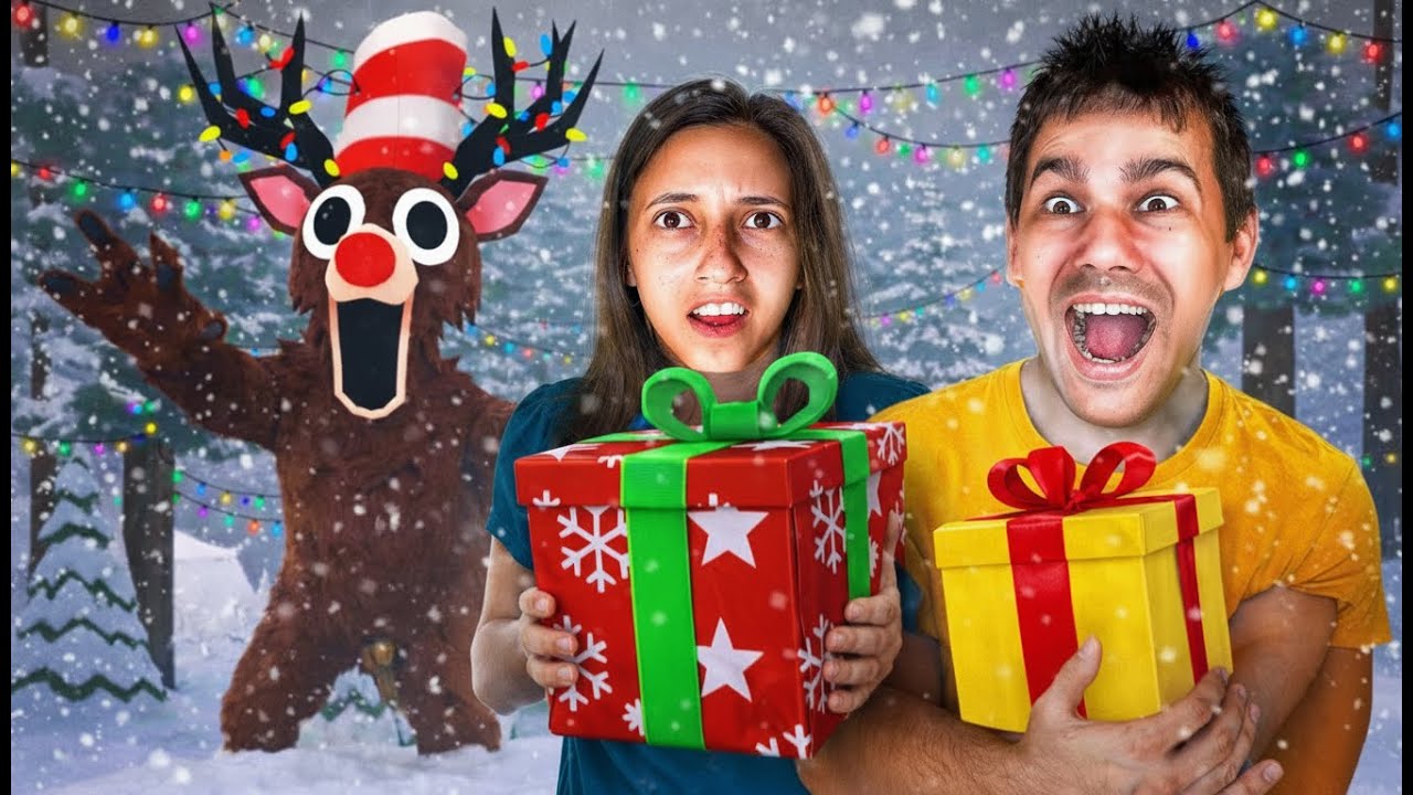 SOBREVIVI 100 DIAS NO NATAL DO 99 NOITES NA FLORESTA - Roblox