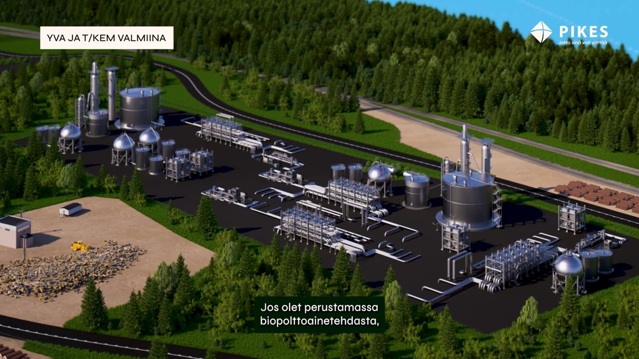 PIKES - Vihreän teollisuuden alue Nurmes