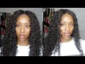 Maintaining Synthetic Curly Hair ft. Milky Way Organique Water Curl | Shanice Antoinette