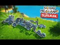 Speed Mining Truck with a Portable Refinebot! - Scrap Mechanic Survival Mode #8