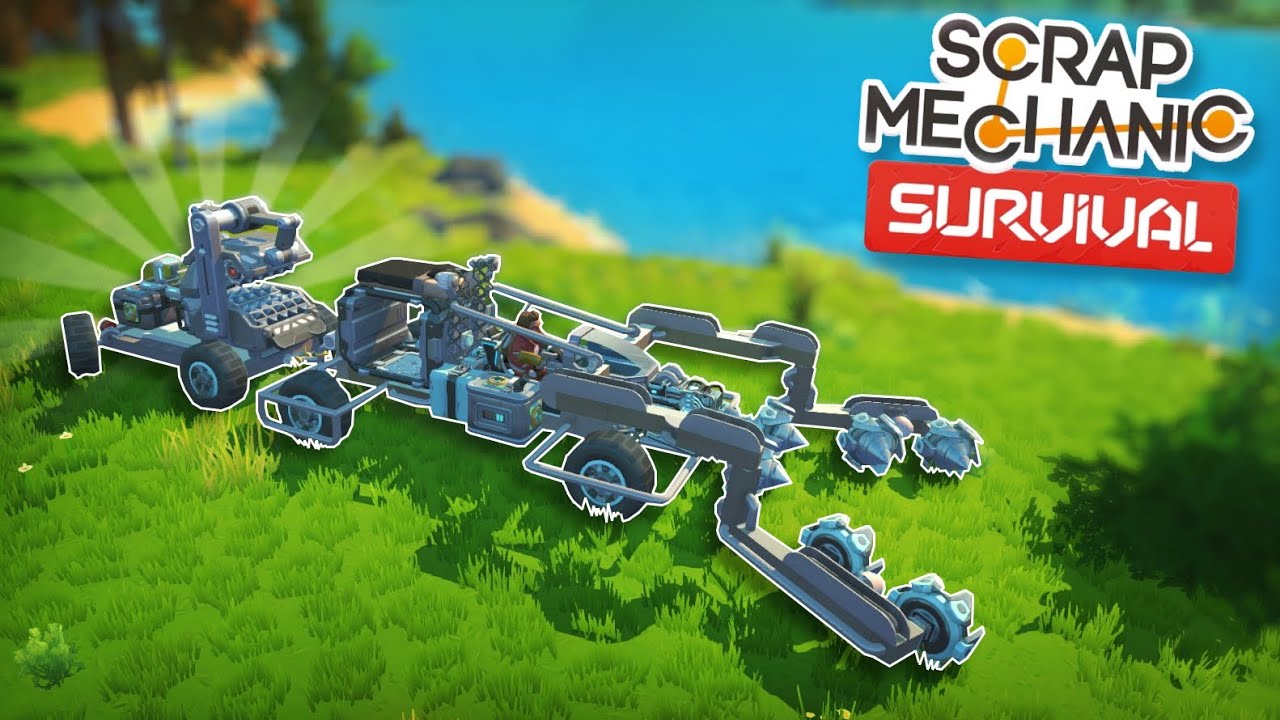 Scrap mechanic выживание карта