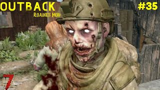 Tanky soldiers zombies test my brawler build. In 7 Days to Die with Outback the Roadies mod.