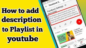How to add description to Playlist in youtube  (Smile Media) #Youtube_tricks  #Smile_Media