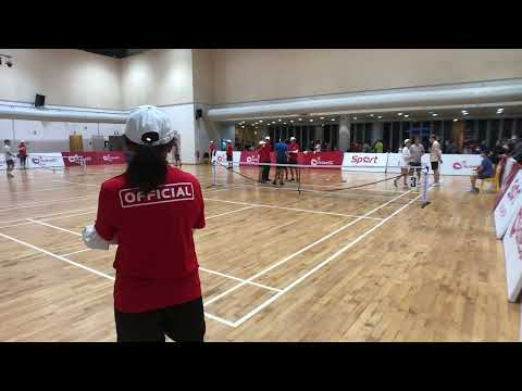 SIPEX Pickleball 2022 - Daniel Moore / Tess Chen vs Jason Boo / Tan Lee Nah - Mixed Doubles 3.5