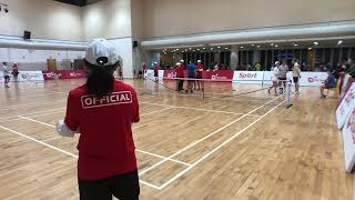 SIPEX Pickleball 2022 - Daniel Moore / Tess Chen vs Jason Boo / Tan Lee Nah - Mixed Doubles 3.5