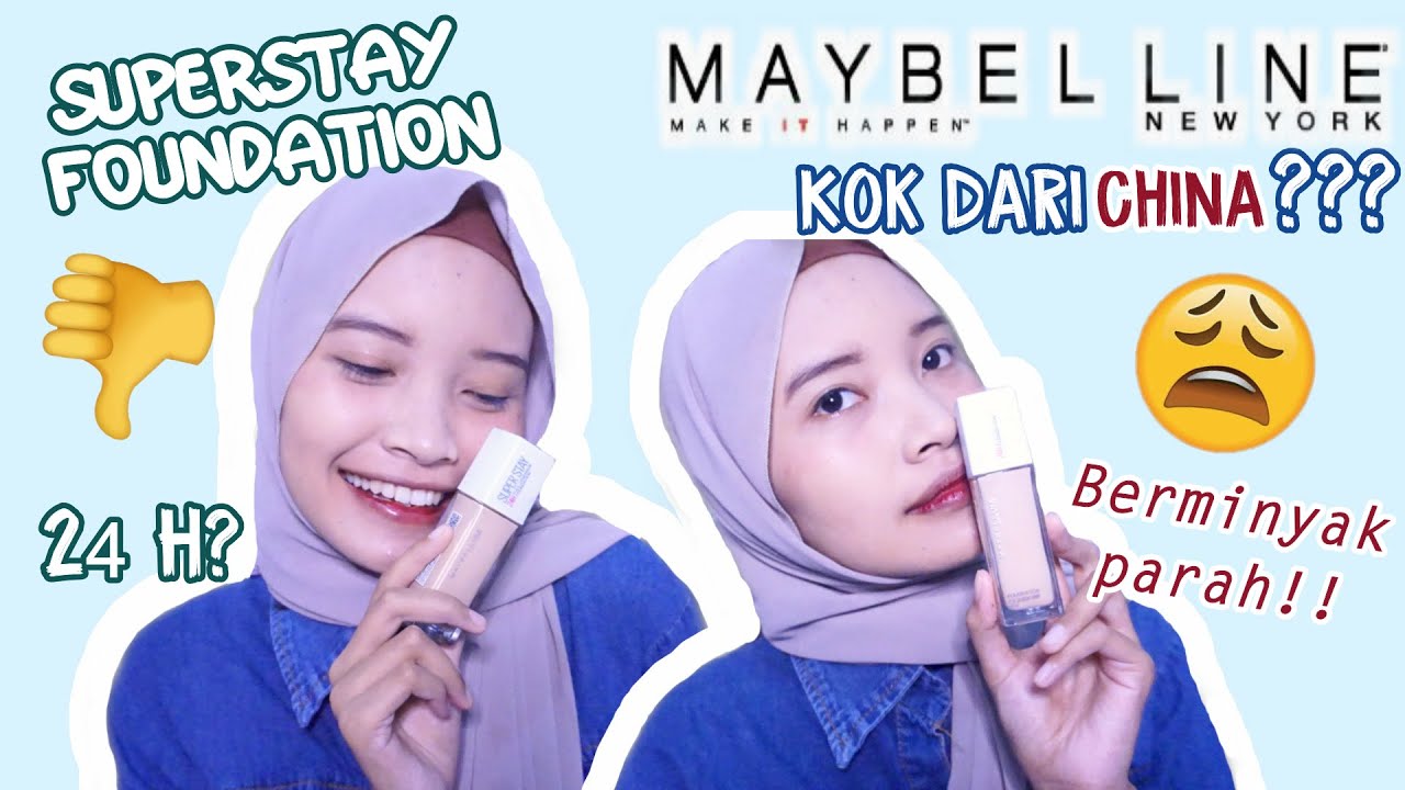 KENAPA MAYBELLINE MADE IN CHINA? HMM... YouTube