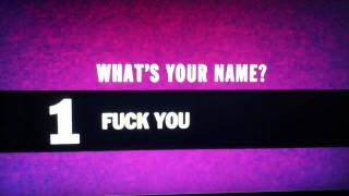 You Dont Know Jack 2011 Fk You Name Easter Egg