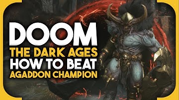 How to defeat the Agaddon Champion in DOOM: The Dark Ages