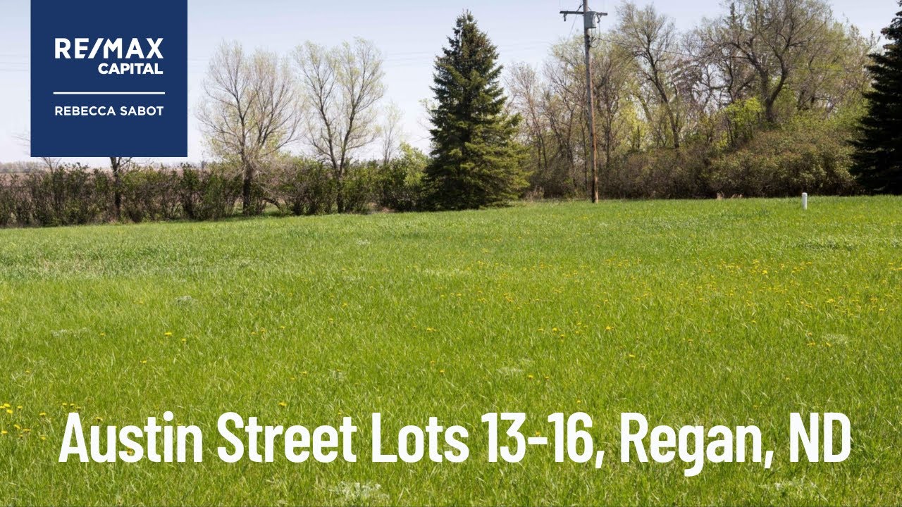 FOR SALE Austin Street Lots 1316, Regan, North Dakota YouTube