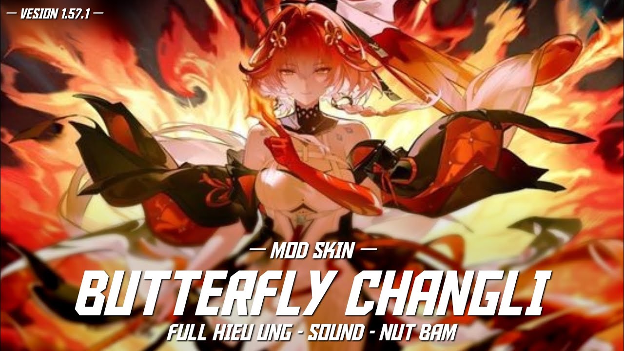 Mod Butterfly ChangLi Wuthering Waves Có Model + Nút Bấm Viến Giao Diện
