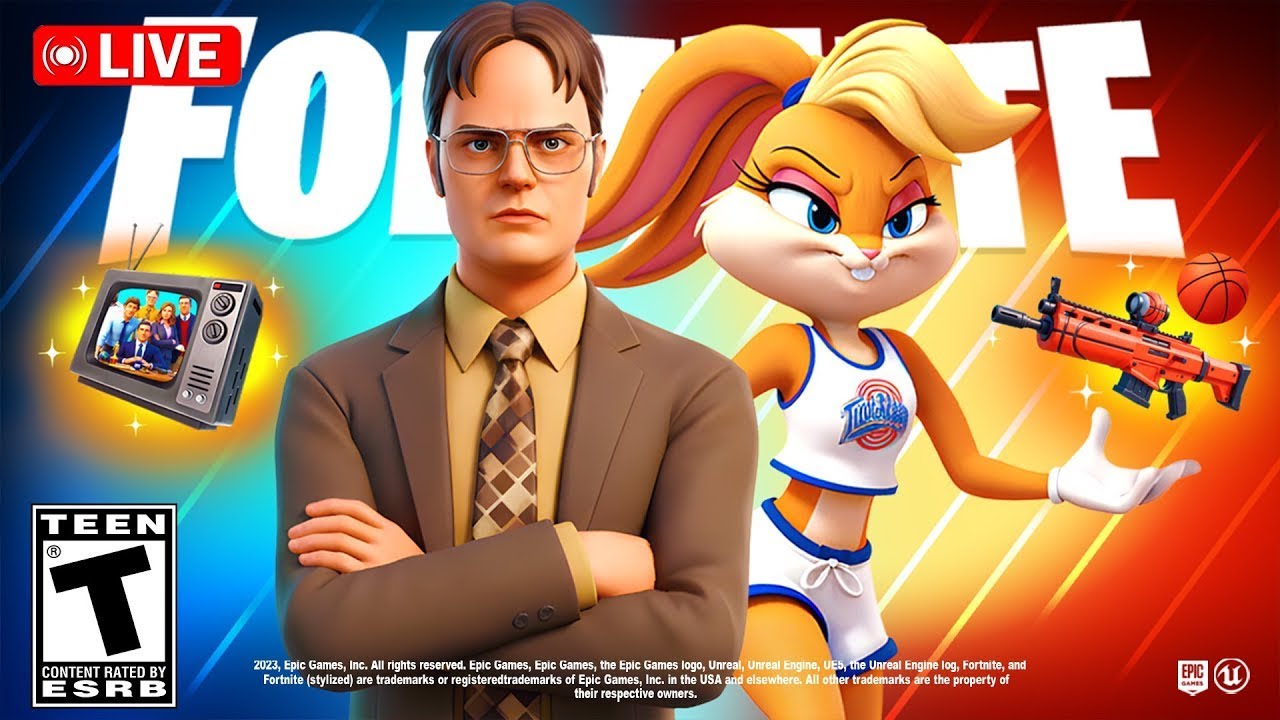 FORTNITE x THE OFFICE UPDATE OUT RIGHT NOW!! (Chapter 7 LIVE)