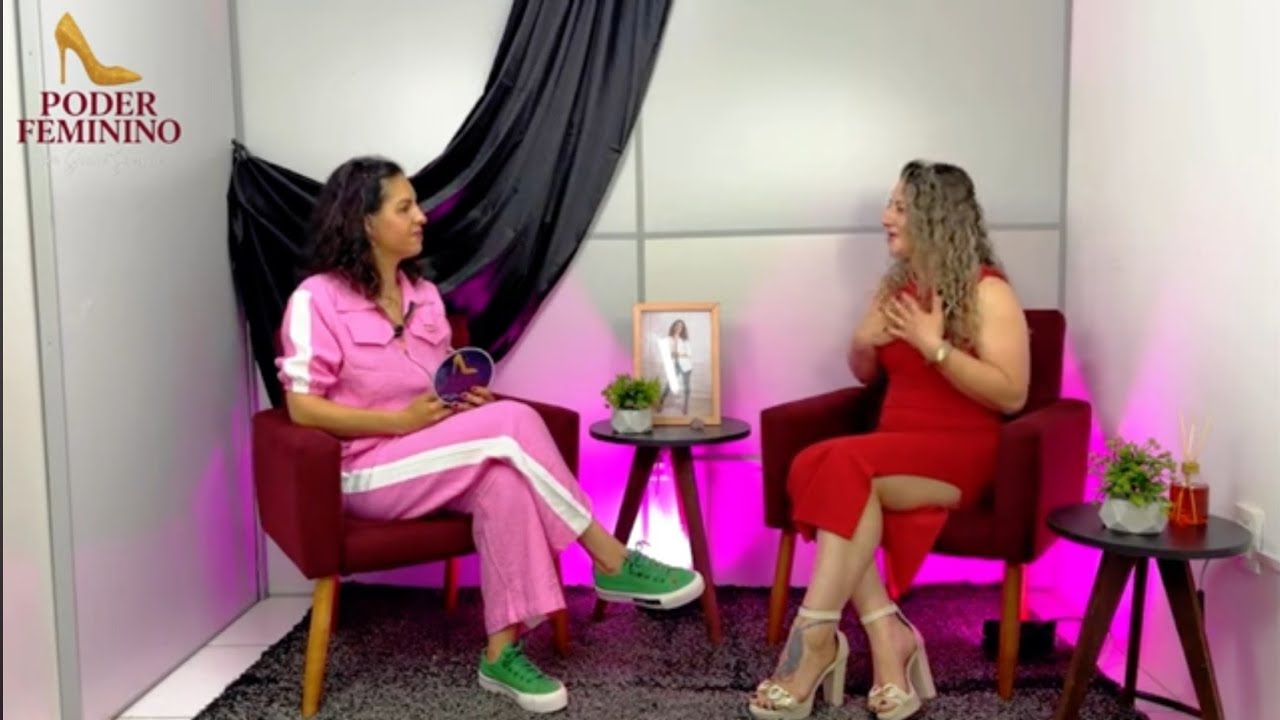 Entrevista para o programa Poder Feminino.