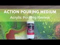 (1) Review with/without Silicone - Van Bleiswijck Holland Pouring Medium - Action - Acrylic pouring