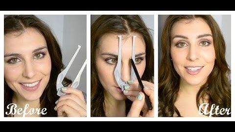 Brow Tutorial & Brow Buddy Demo | Bailey B.