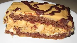Торт SNICKERS. Простой рецепт Торт SNICKERS. Простой рецепт