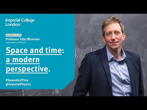 Space and time: a modern perspective