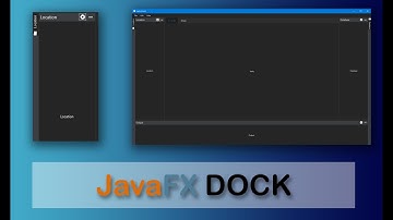 JavaFx Dock