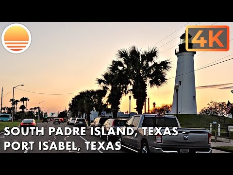 South Padre Island to Port Isabel, Texas! Drive with me on a Texas Highway.