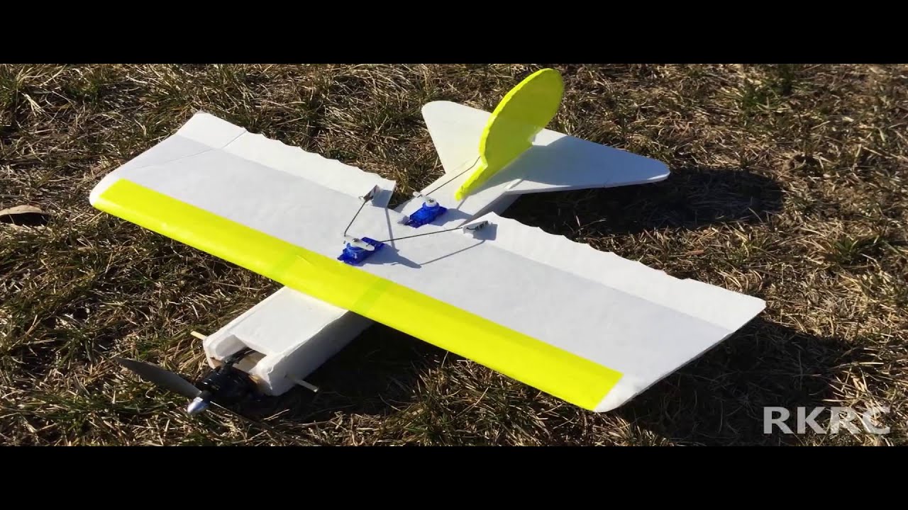 Baby Baron Dollar Tree Foam Board R/C Maiden YouTube