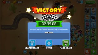 BTD6 Race - This Is The End Of The Road - In 2:39
Music: https://www.youtube.com/watch?v=u1I9ITfzqFs
Original Strategy: https://www.youtube.com/watch?v=JPE0wWItXUc BTD6 Race - This Is The End Of The Road - In 2:39