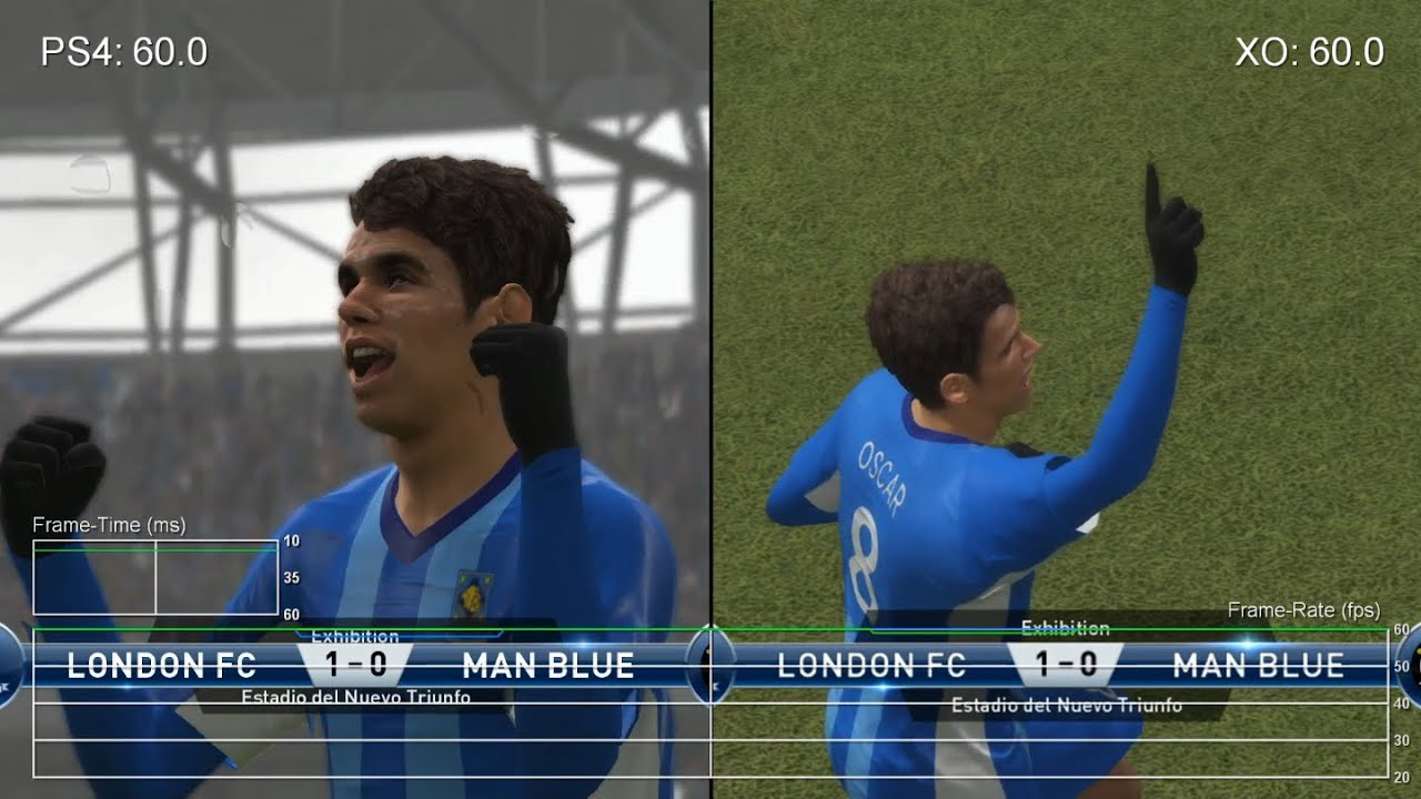 PES 2015: PS4 vs Xbox One Frame-Rate Test