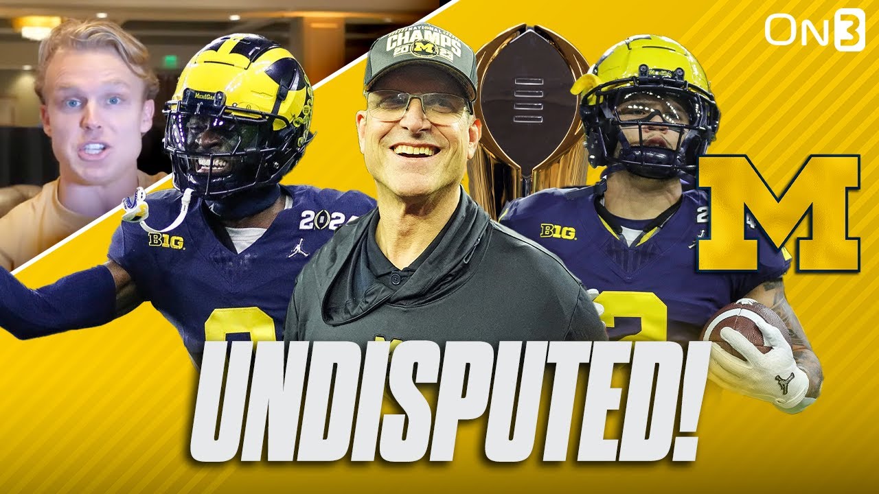 How the Michigan Wolverines BEAT Washington to Win the NATIONAL ...