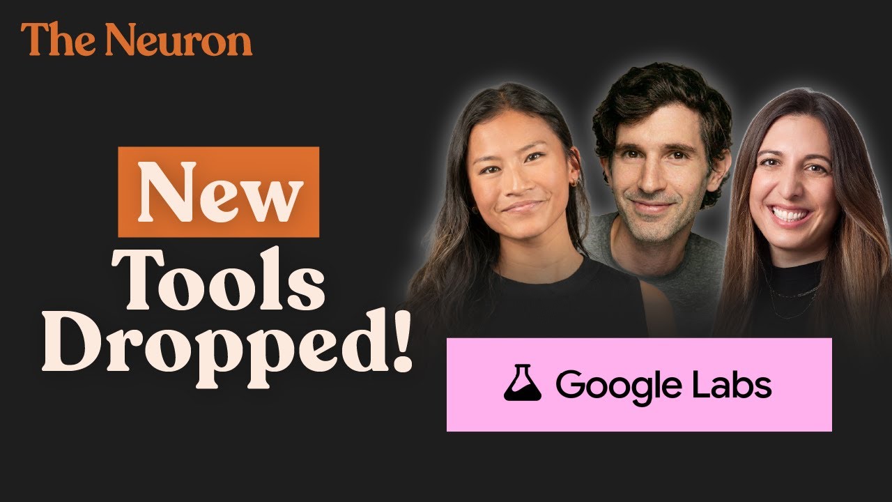 Google Labs Just Dropped 3 AI Tools That Replace Photoshop, Premiere & No-Code Apps