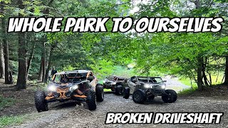 Marking Trails for Difficulty at Ben Franklin Range | Sheri Breaks Her Drive Shaft on Dirty Money