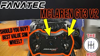 Mclaren GT3 V2 Sim wheel from Fanatec// SHOULD you buy this wheel in 2025?