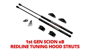 REDLINE TUNING HOOD STRUTS