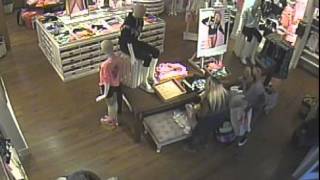 Surveillance video: Victoria's Secret theft ring