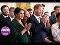 Duke and Duchess of Sussex gifted adorable outfit for baby and Prince Harry sings to guests