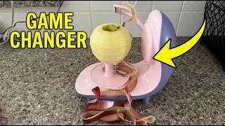 Peel an apple in 30 seconds Upgrade your apple peeling game