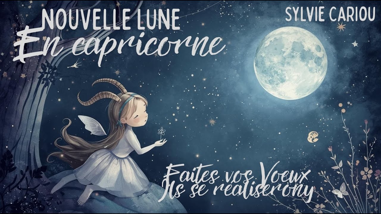 18 JANVIER 2026 NOUVELLE LUNE EN CAPRICORNE FAITES VOS VOEUX ILS SE REALISERONT