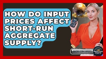 How Do Input Prices Affect Short-Run Aggregate Supply? - Macroecon Experts