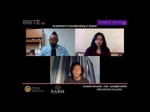 Brite.us, KARM Legal & Crowdie Advisors Discuss Investment Crowdfunding in the US & Dubai, UAE #1