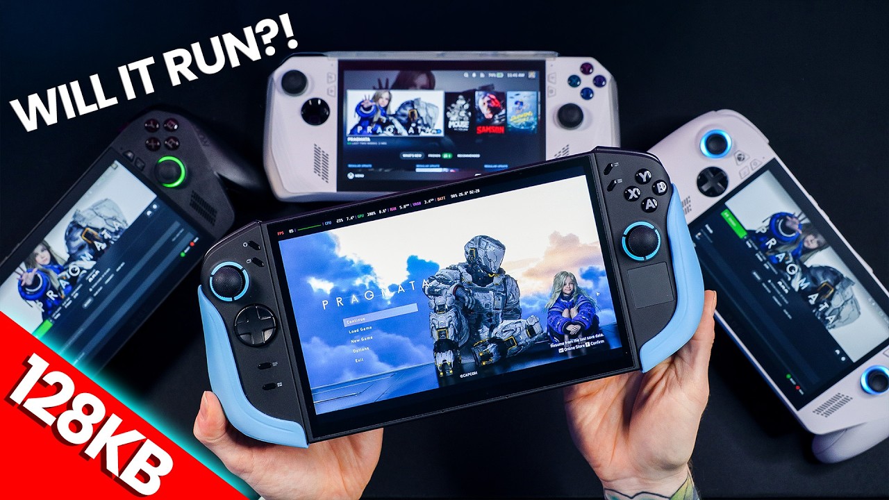 PRAGMATA is INSANE on Handheld