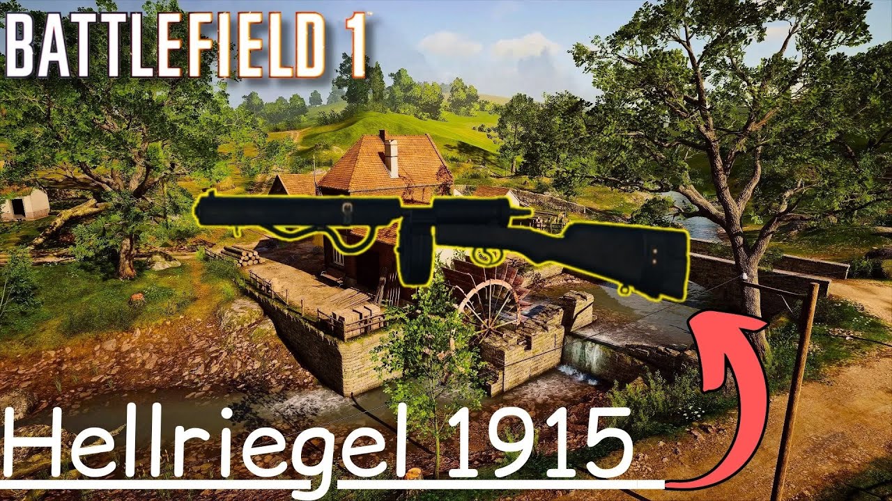 Battlefield 1 - Hellriegel 1915 fazendo um estrago