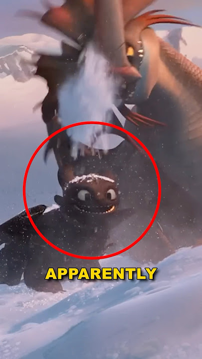 They changed toothless