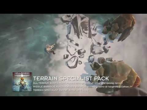 HELLDIVERS™ Terrain Specialist Pack Trailer | PS4, PS3 & PS Vita