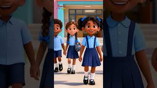 பள்ளிக்கு செல்லலாம் பாடல்  - Time to Go to School | Nursery Rhymes for kids | Galatta Kids | Shorts