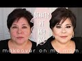 Makeup For Mature Clients: On my mom!