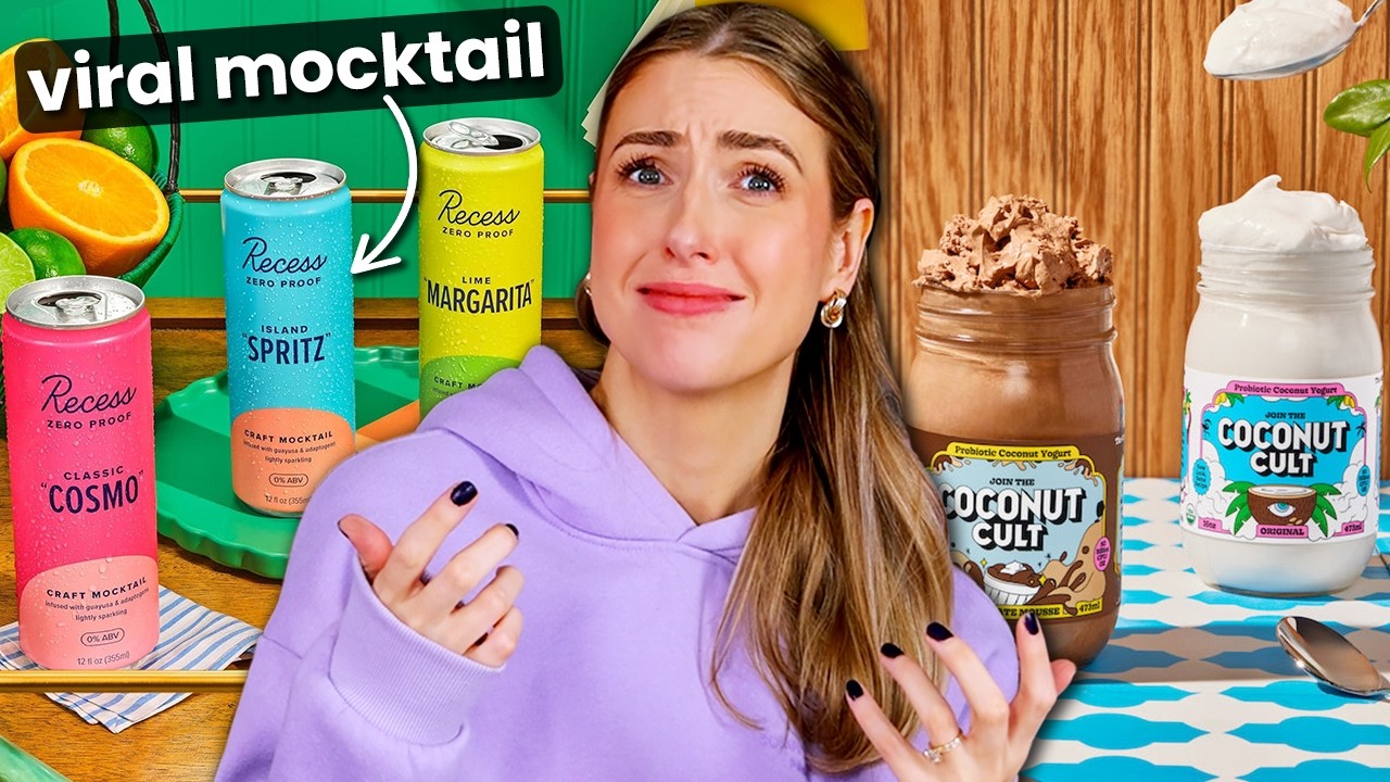 I Tried the Internet's MOST VIRAL Snacks 🍿Are they worth the Hype?