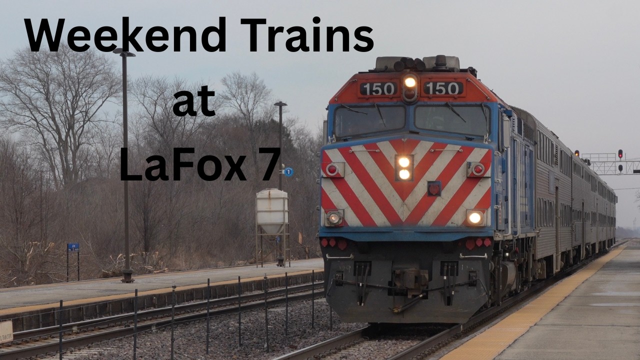 Weekend Trains at LaFox 7