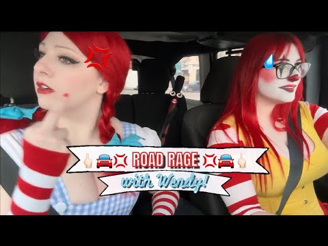 💢ROAD RAGEEEEEEE... with Wendy! 😙✌🏻---- A Ronda & Wendy Adventure 🤡🍔🤬