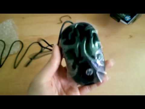 Unboxing HP X1000 mouse