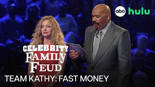 Team Kathy Takes On Fast Money | Celebrity Family Feud