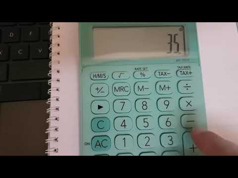 Casio MS-20UC Profit Calculation