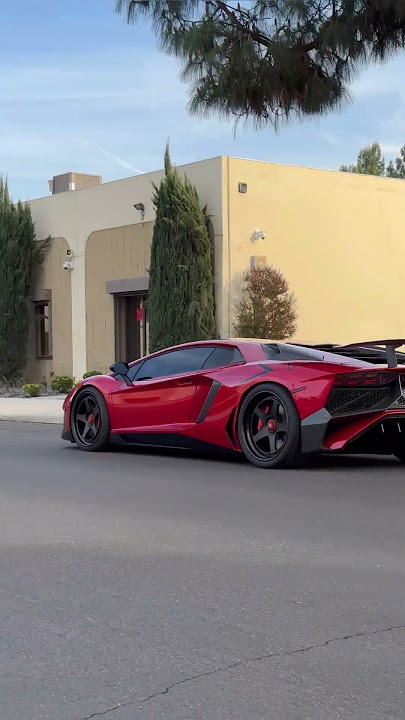 INSANE AVENTADOR SV by R1 #lamborghini #aventador #sv