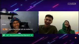 Joox live chat  X Harris Alif & Intan  ladyana [14/2/21]